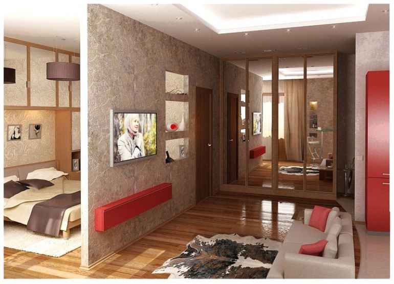 Принципы оформления интерьера гостиной с окнами на разных стенах
